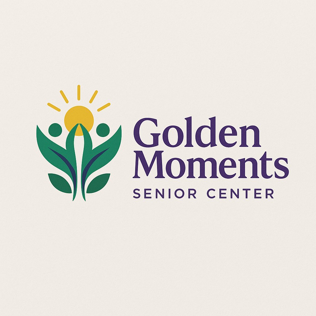 Golden Moments Senior Center logo